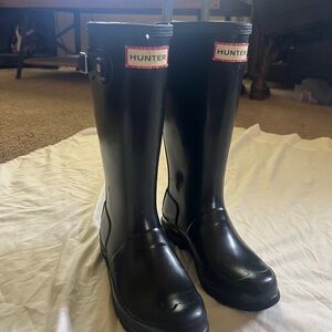 Hunter Black Rain Boots